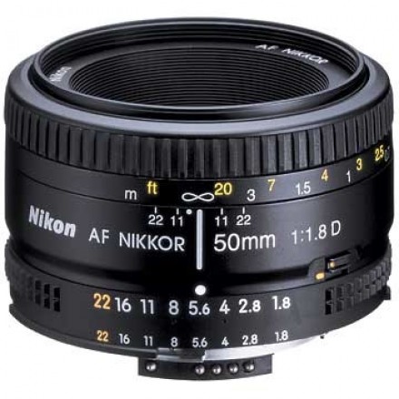 Объектив Nikon AF 50mm f/1.8D